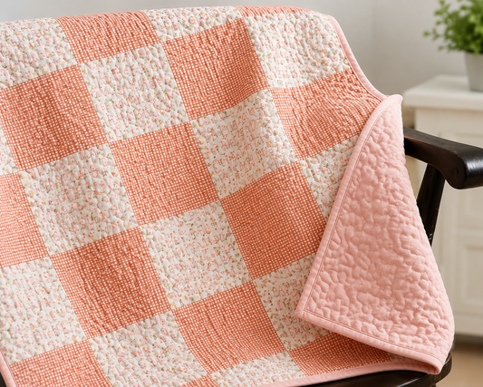 Baby Girl Patchwork Quilt
