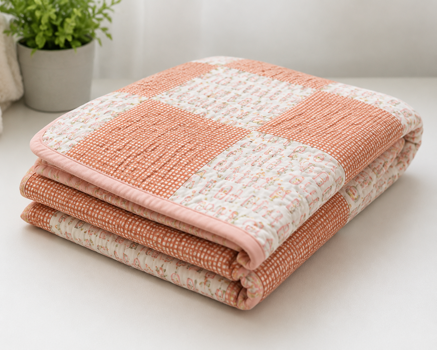 Baby Girl Patchwork Quilt
