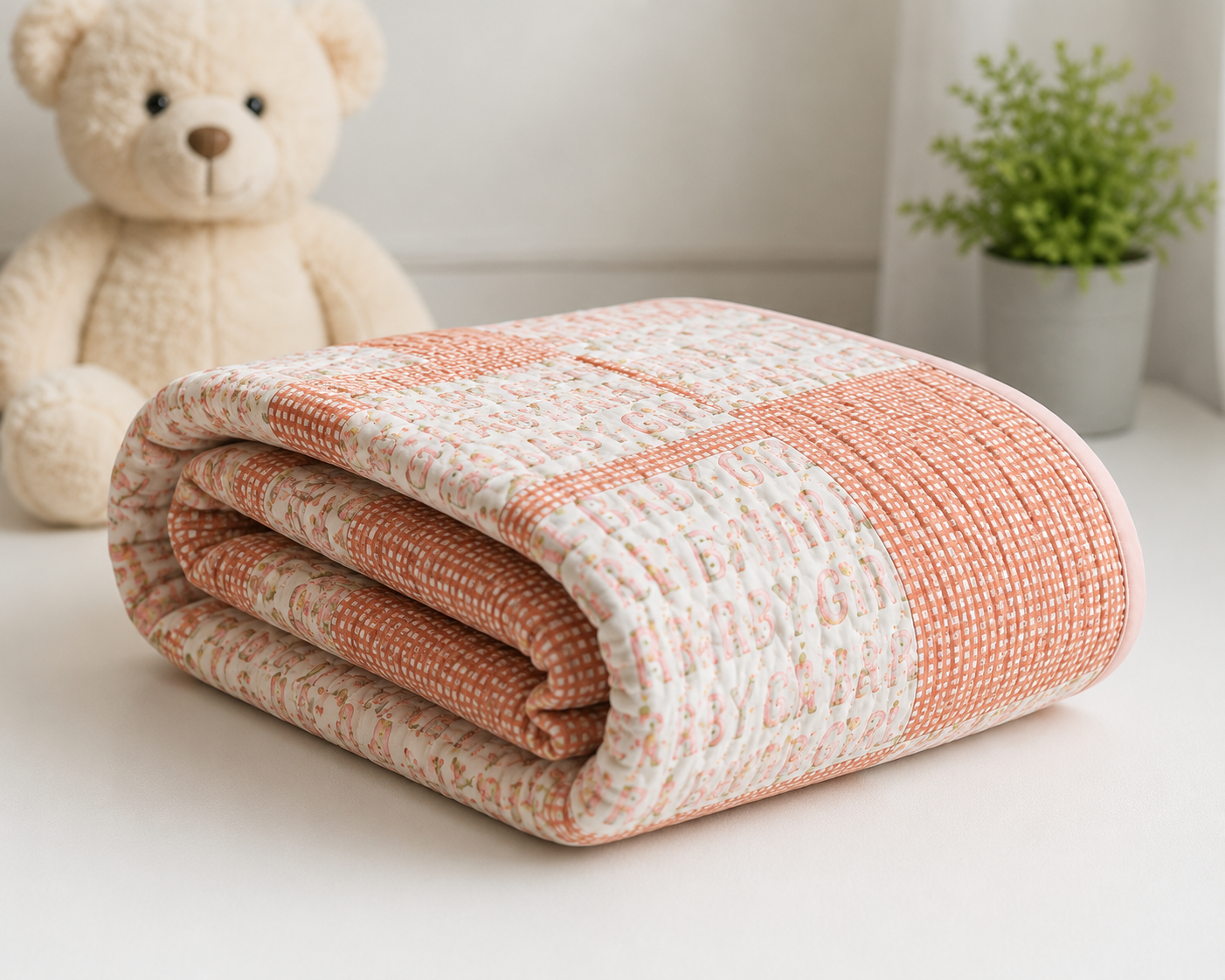 Baby Girl Patchwork Quilt