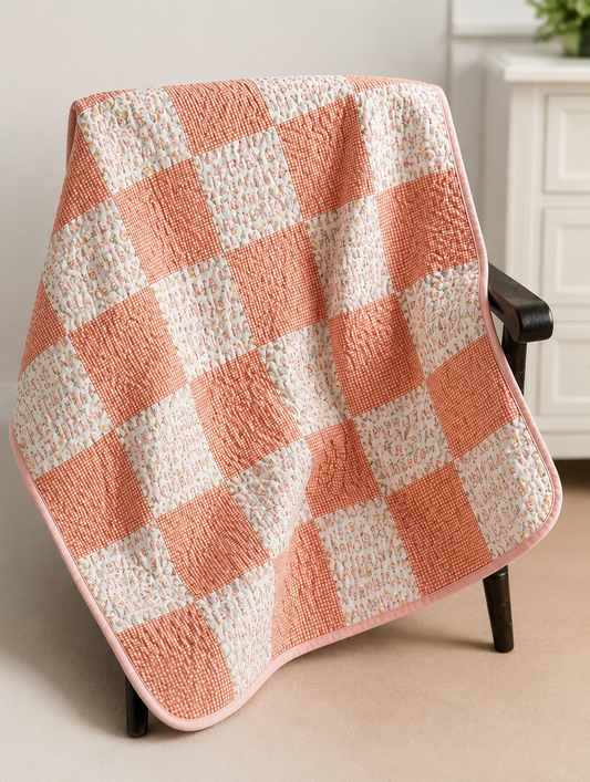 Baby Girl Patchwork Quilt