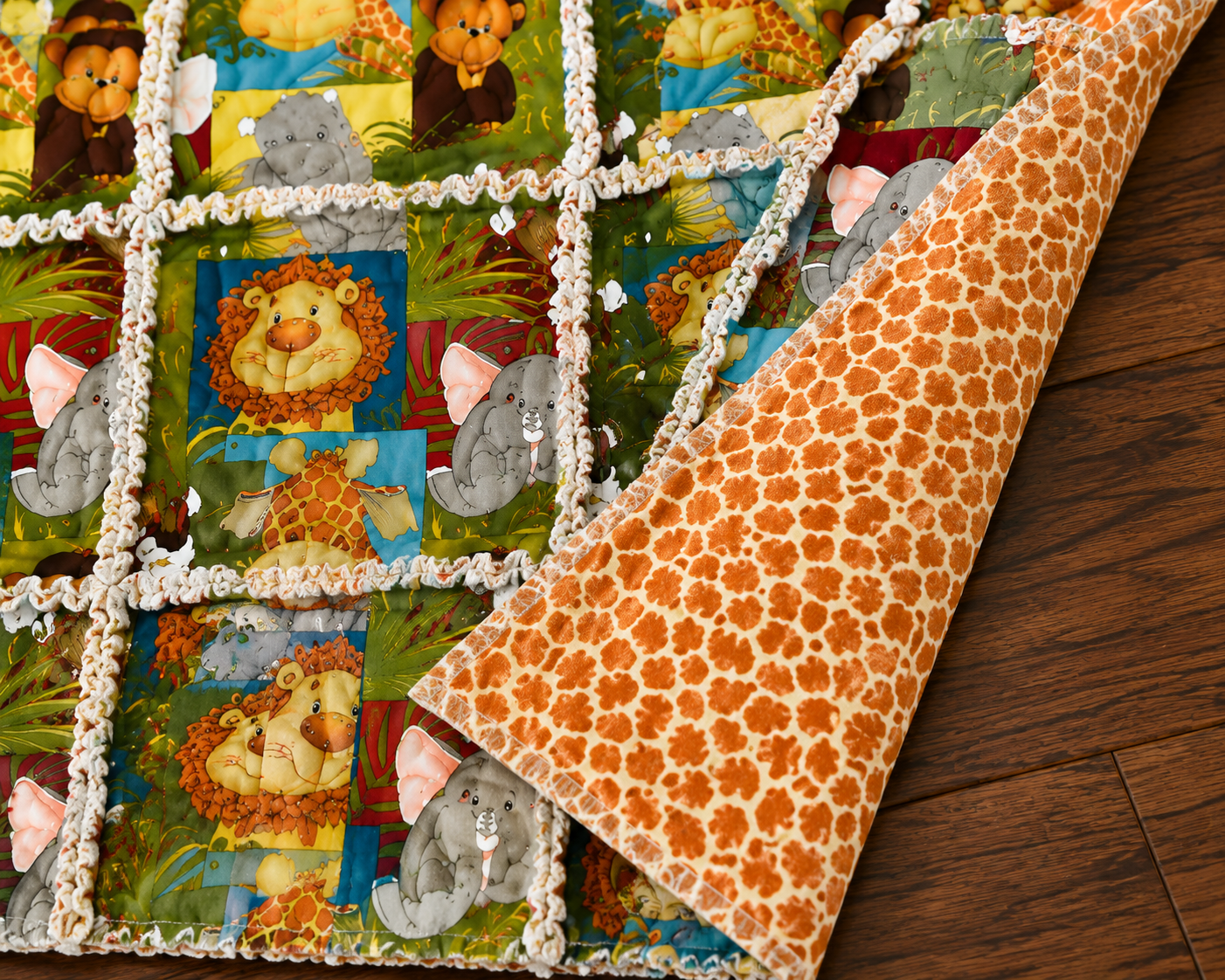 Safari Rag Quilt