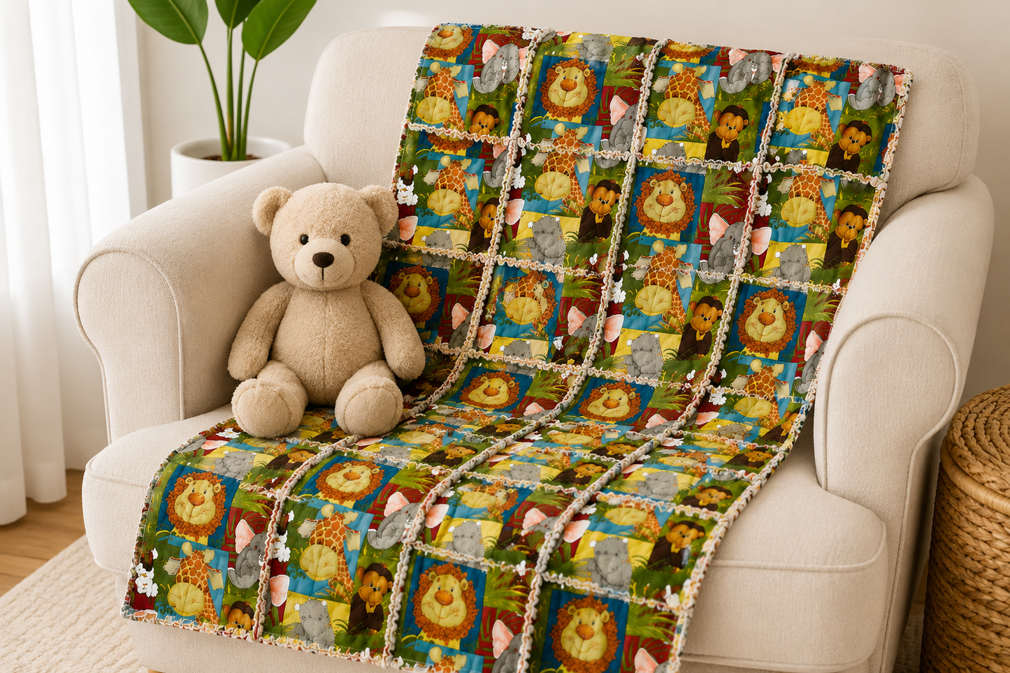 Safari Rag Quilt