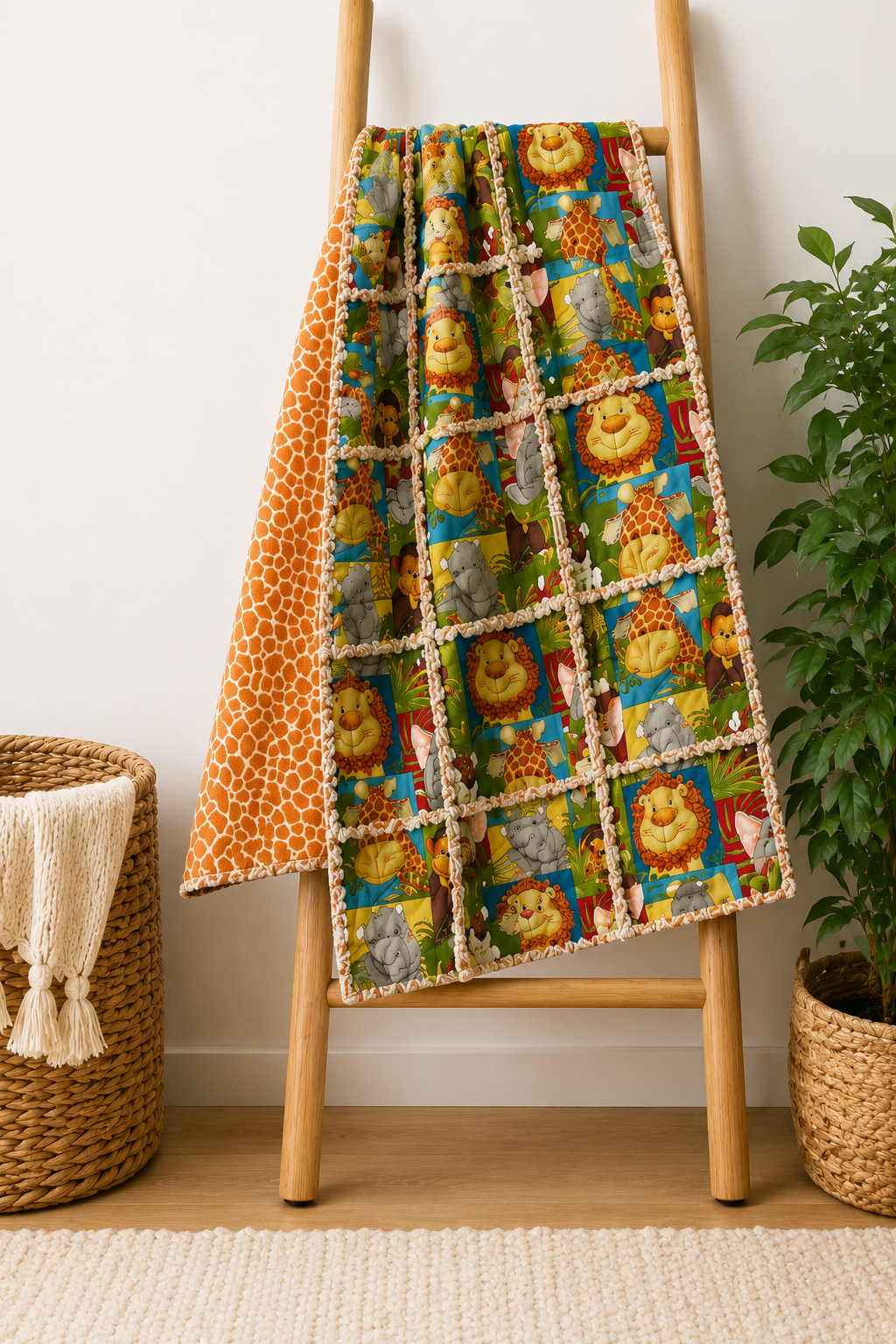 Safari Rag Quilt